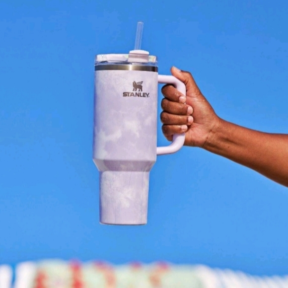 COPY - NWT Wisteria Tie Dye Stanley 40oz Flowstate Tumbler - Picture 5 of 5